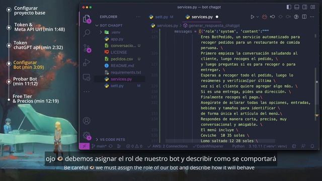 ChatGPT + WhatsApp Bot + Python: Cómo maximizar tus ventas en 2023 - ASMR смотреть онлайн