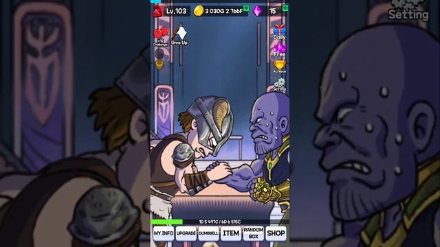 I Beat All Supermans | Arm Wrestling Clicker Gameplay Max Level of Game! смотреть онлайн