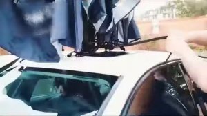 Зонт для авто. Защита от солнца, дождя и града