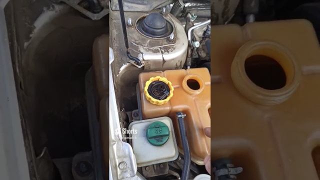 Закипел из за клапана в крышке расширительного бачка Чери Фора