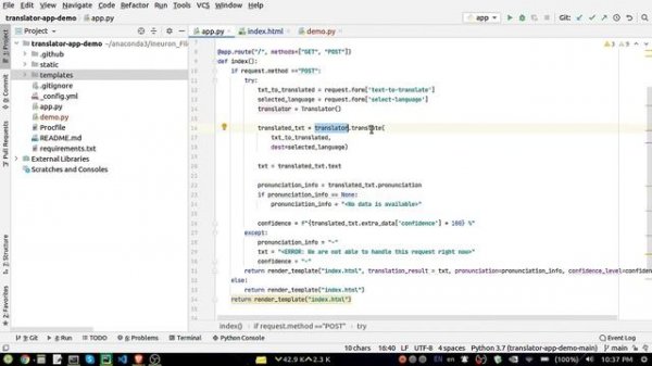 Build your own translator in 10 minutes !!! | Python