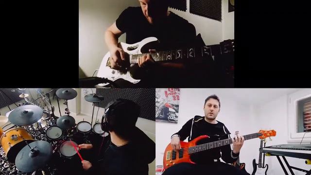 Steve Vai - I'm The Hell Outta Here (split screen cover by #ontherocks) смотреть онлайн