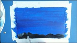 "Звездное небо" гуашью Мастер-класс