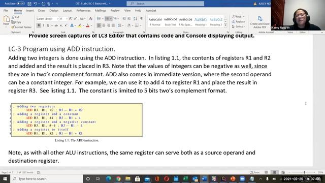 CIS11 Lab 2: LC-3 program for to display "Hello World", ASCII conversion, calculate sum of hex смотреть онлайн