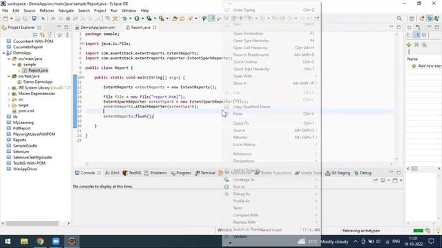 Extent Report 1 - How to Create Basic Extent Report | Extent Report | Spark Reporter смотреть онлайн
