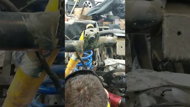 Изготовление кронштенов задней панары под лифт, ниссан патрол. смотреть онлайн