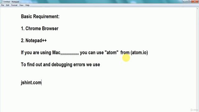 JavaScript for beginners To Web Development (2018) : Basic Requirement To Run JavaScript смотреть онлайн