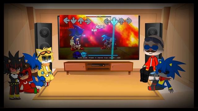 Sonic characters react to You can't run encore смотреть онлайн
