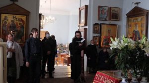 Чтение паремий перед Плащаницей. Литургия на Великую субботу. 1 мая 2021 г.