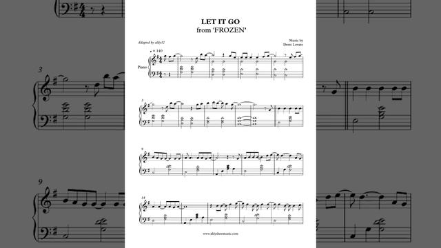 Let It Go by Demi Lovato (Piano Cover) by Aldy Santos смотреть онлайн