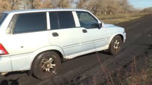 Tagaz Road Partner на новой резине в окрестностях города Салават.