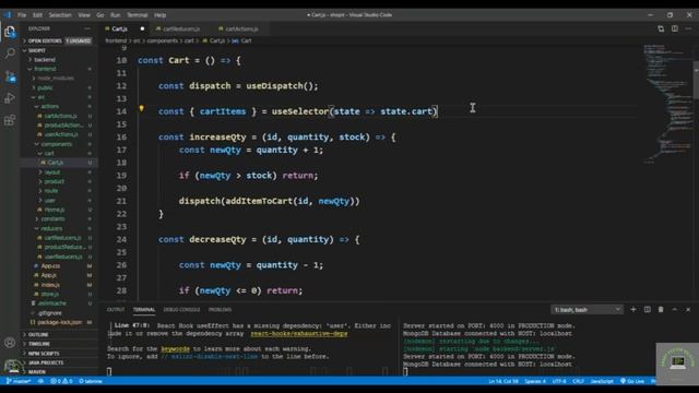 React js Tutorial # 87| How to Handle Quantity on cart Add and remove cart item in ReactJs смотреть онлайн
