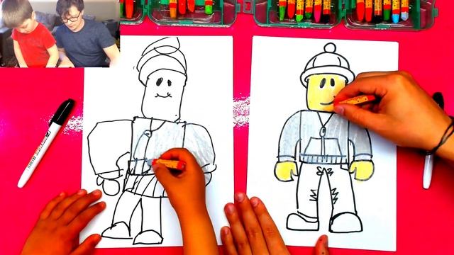 РИСОВАЛКИ - рисуем игры ROBLOX смотреть онлайн