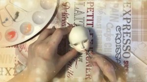 БЖД кукла с Алиэкспресс ? Макияж ООАК БЖД || Рекаст Minifee Mirwen от FairyLand ❤️ Обзор и роспись