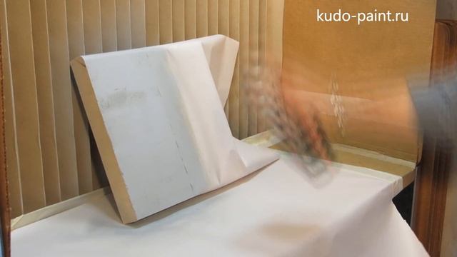 KUDO. Правила окраски деревянных поверхностей