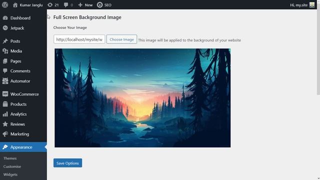 How to Add a Full Screen Background Image to your WordPress Site #WordPress смотреть онлайн