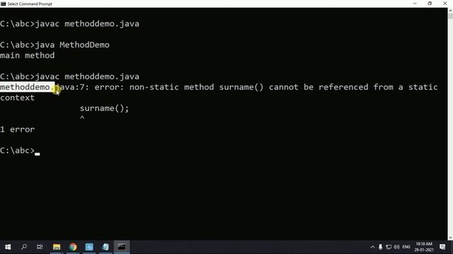 Java Part-5 | Creating static methods in Java (Gujarati) смотреть онлайн