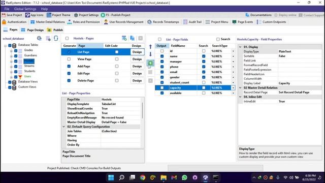 Laravel PHP + MySQL Student Record Management System with source-code - RadSystems смотреть онлайн