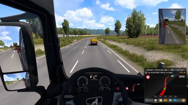 Негабаритное шасси. Реймс - Страсбург ➣ Euro Truck Simulator 2. #242 | Logitech G29 смотреть онлайн