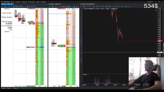 РАЗГОН ДЕПОЗИТА ОНЛАЙН СО 100$ ДО 1000$! СКАЛЬПИНГ КРИПТОВАЛЮТ! ДЕНЬ 46 смотреть онлайн