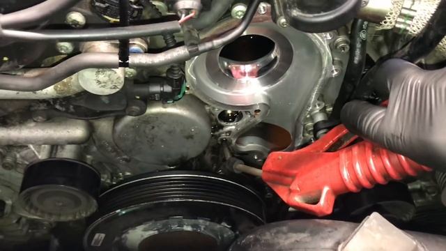 3.0 TDI Diesel Engine Water Pump Replacement On 2005-2015 Audi Q7 смотреть онлайн