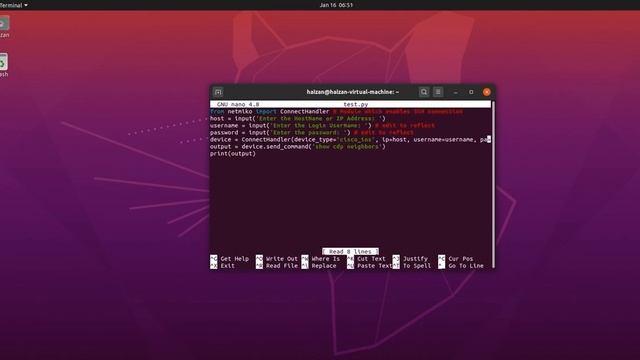 ITT633 |Automated Network Device Monitoring Script | Ubuntu 20.04 | Netmiko (ANDMS) (NAT Co.) смотреть онлайн