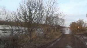 Паводок в Гати Орловского района в 2018 году
