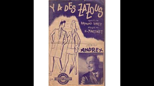 Andrex - Y a des Zazous - 1946 смотреть онлайн