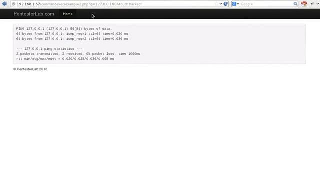 Command injection examples from pentesterlab.com смотреть онлайн