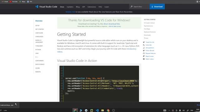 Install VS Code | for Windows смотреть онлайн