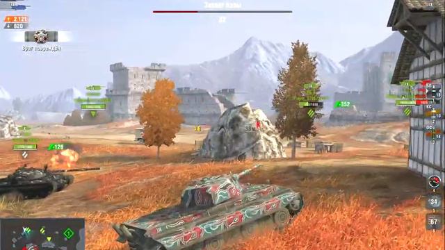 World Of Tanks Blitz, е50м, хороший бой