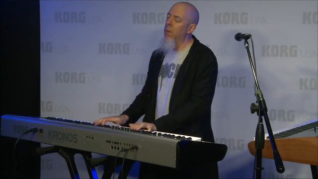Jordan Rudess Performs on Kronos Platinum at NAMM 2016 смотреть онлайн