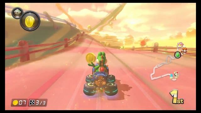 Первый Запуск Mario Kart 8 Deluxe