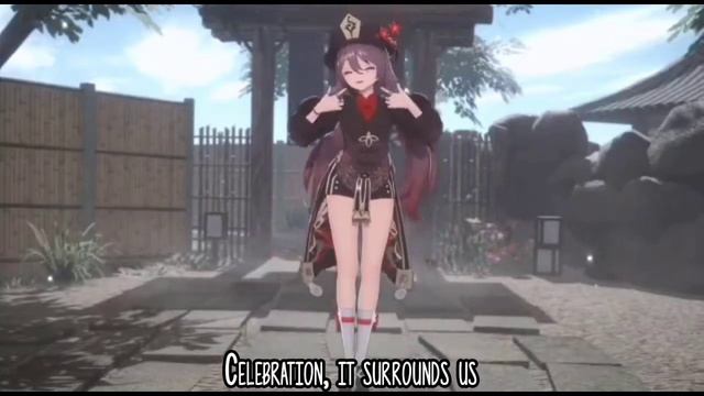 Hu Tao Dancing / K'Naan - Wafin Flag Lyrics ( Remix ) смотреть онлайн