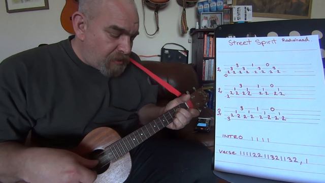 STREET SPIRIT TENOR UKULELE COVER смотреть онлайн