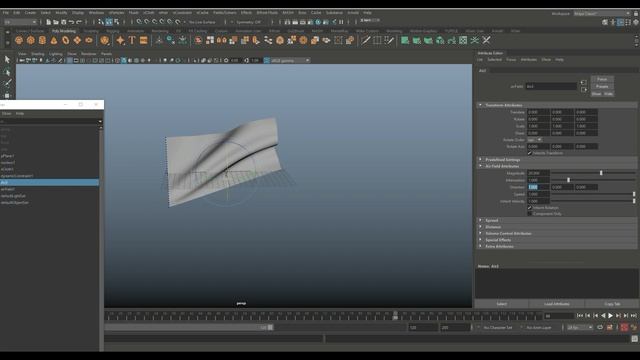 How to bake an Alembic nCloth simulation cache in Maya and export it for use in Keyshot смотреть онлайн