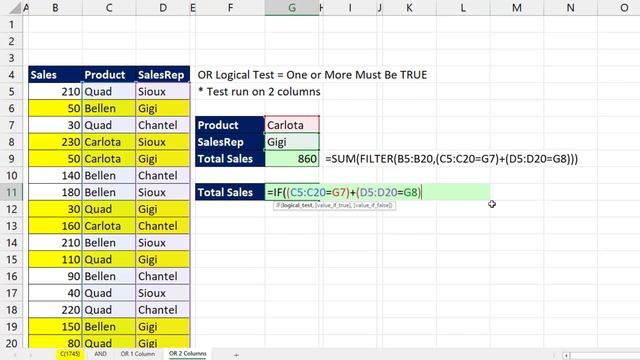 IF, FILTER, SUMIFS or COUNTIFS for OR Logical Test Aggregate Calculation? EMT 1746 смотреть онлайн