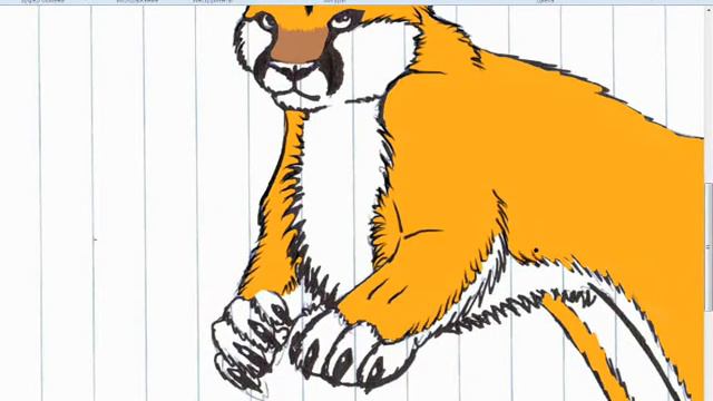 Рисуем пуму смотреть онлайн