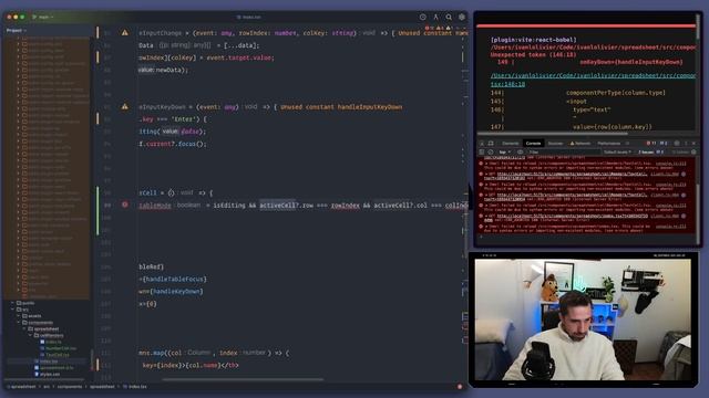 Hacemos una spreadsheet con #react, #typescript, #vite y #antd #coworking смотреть онлайн