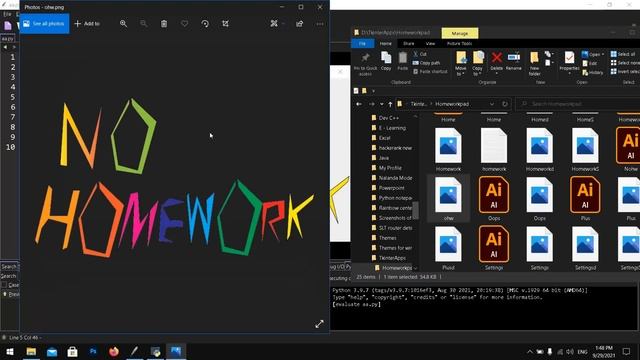 Tkinter Tutorial - 02nd video - Inserting images to Labels & Tkinter Buttons смотреть онлайн
