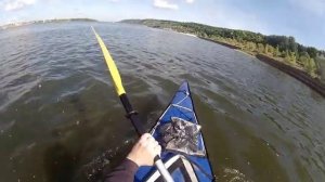 Река Ока, Н. Новгород, сплав на байдарке Легор