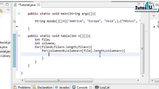 Tabla con Array Multidimensional. Tutorial 32. Curso de Programación Java en Español. смотреть онлайн