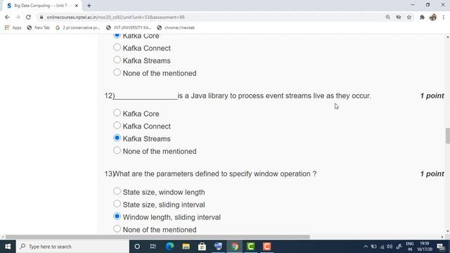 NPTEL BIG DATA COMPUTING ASSIGNMENT- 5 SOLUTIONS смотреть онлайн
