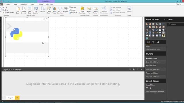 Power BI Python Support | Microsoft PowerBI | Python Visual | DataonMyView #PowerBI смотреть онлайн