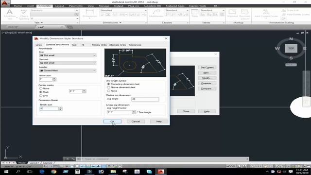 Autocad Advanced Bangla Tutorial ।। Break dimension line using Dimbreak ।। Class: 18 смотреть онлайн