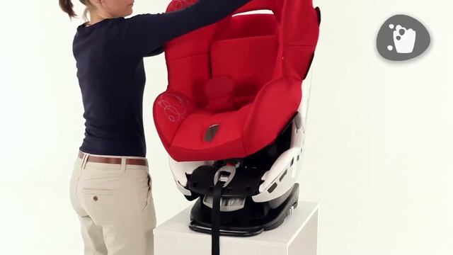 Bebe Confort MiloFix | снятие чехлов смотреть онлайн