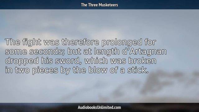 The Three Musketeers Audiobook Chapter 1 смотреть онлайн