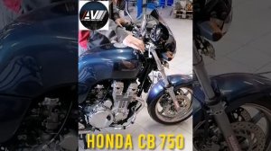 HONDA  CB 750 Изготовление новых глушителей из нерж.стали AISI 304 L.