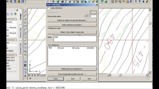 Visual lisp topographic map and longitudinal profile смотреть онлайн