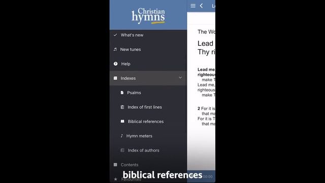 Christian Hymns UK - iOS and Android app features смотреть онлайн